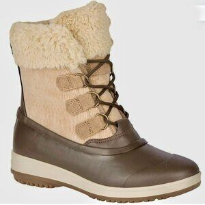 NIB NWT Sperry Pacifica Alpine All Weather Winter Snow Brown Tan Boots Women 7